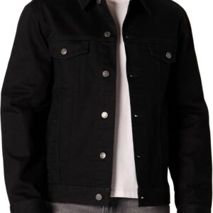 Amazon Essentials Men's Low Stretch Regular-Fit Denim Jacket