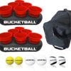 BucketBall | Original, Largest & Most Durable Brand | Supports USA Jobs | Ultimate Outdoor & Tailgate Game | Perfect for Beach, Pool, Lawn, Yard, Camping