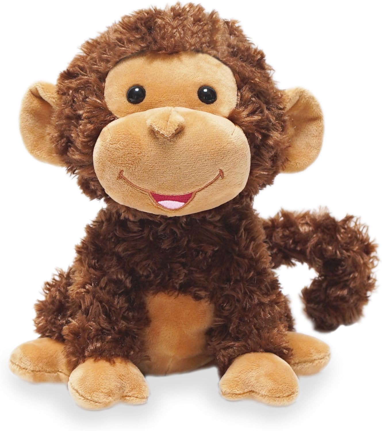 Cuddle Barn - Crackin' Up Coco | Super Soft Animated Twirling Moving Monkey Stuffed Animal Plush Toy | Spins Around Making Monkey Sounds, 10 Inches
