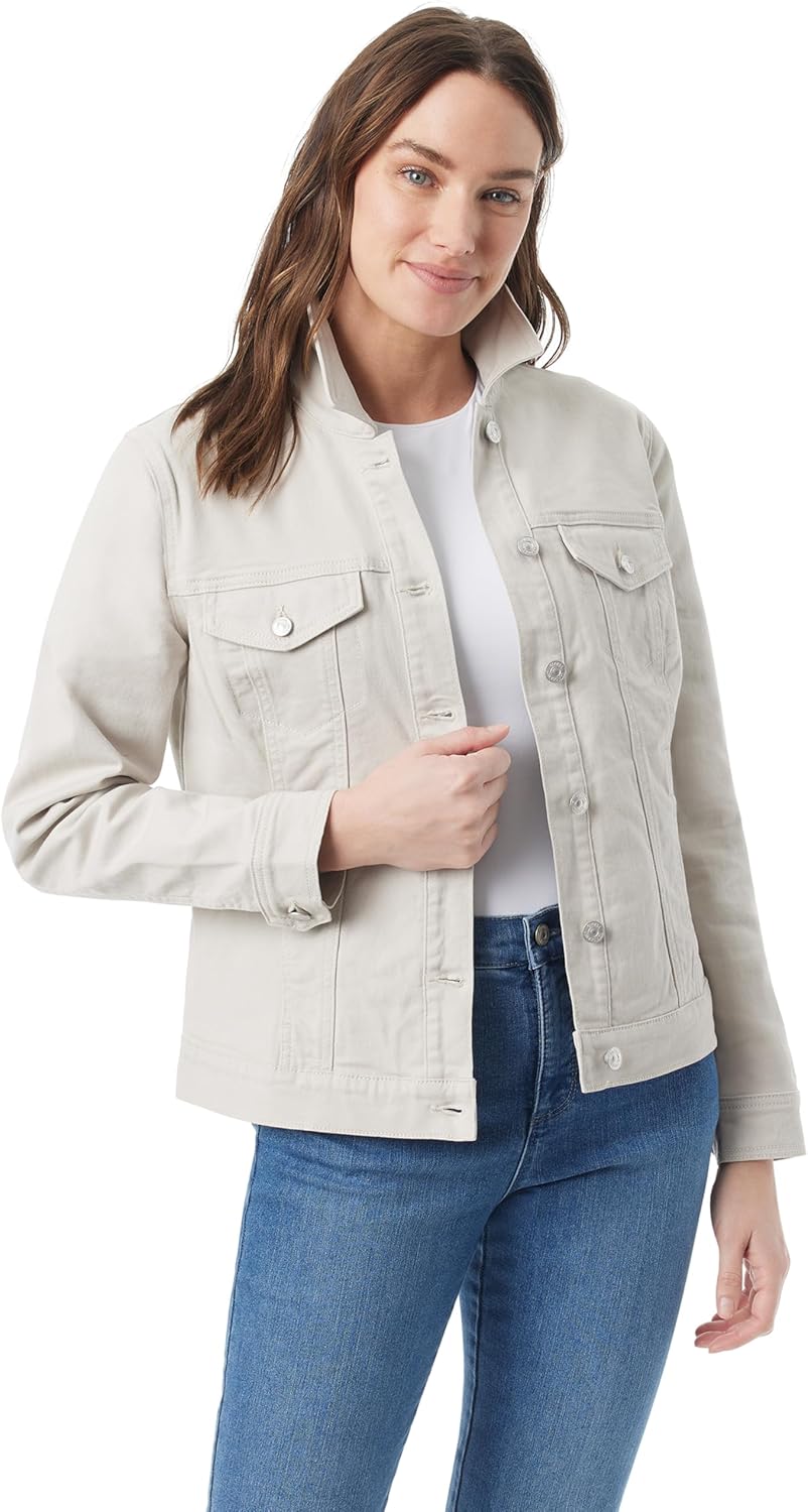 Gloria Vanderbilt Women's Amanda Denim Jean Jacket Standard