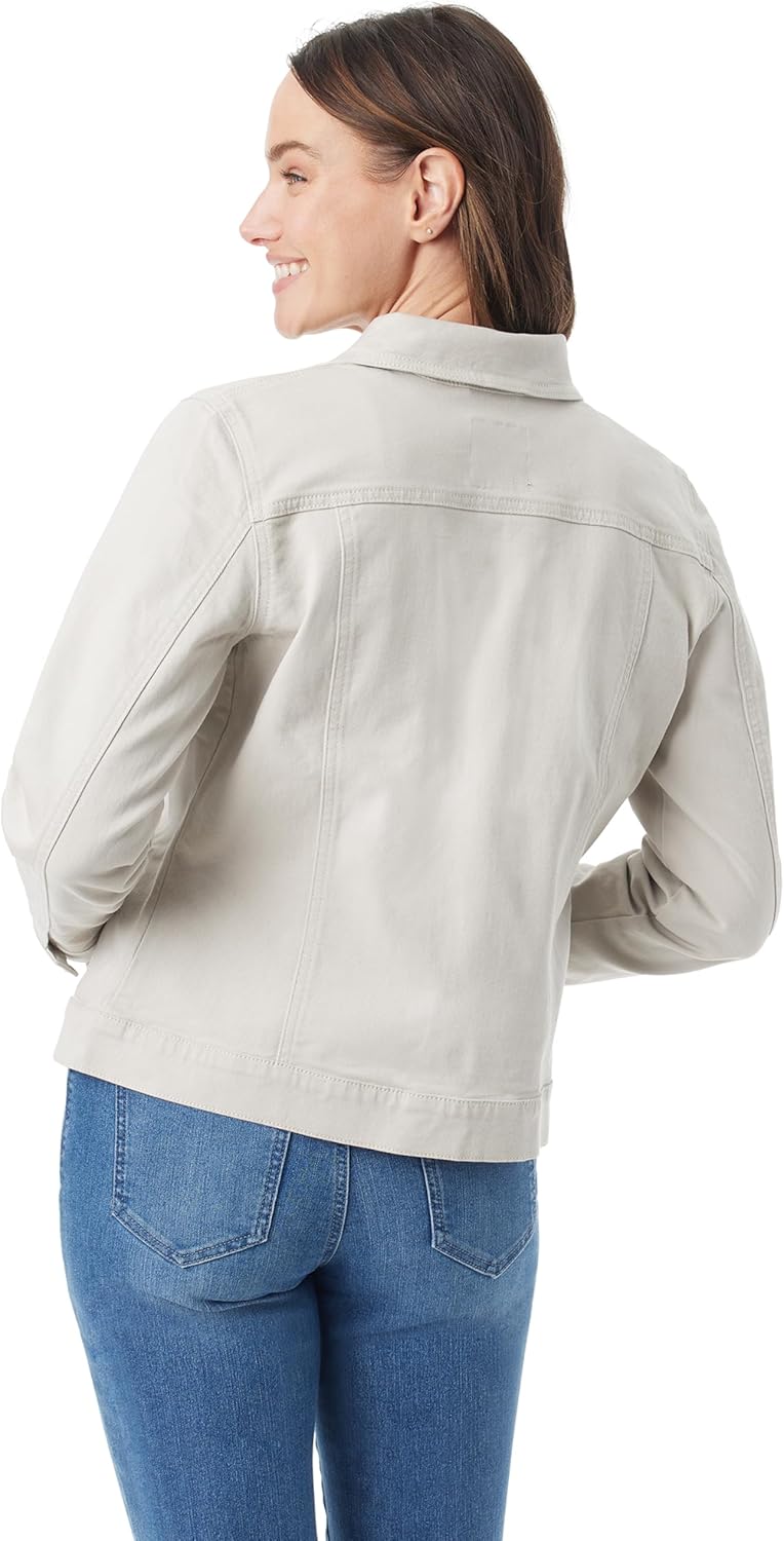 Gloria Vanderbilt Women's Amanda Denim Jean Jacket Standard - Image 3
