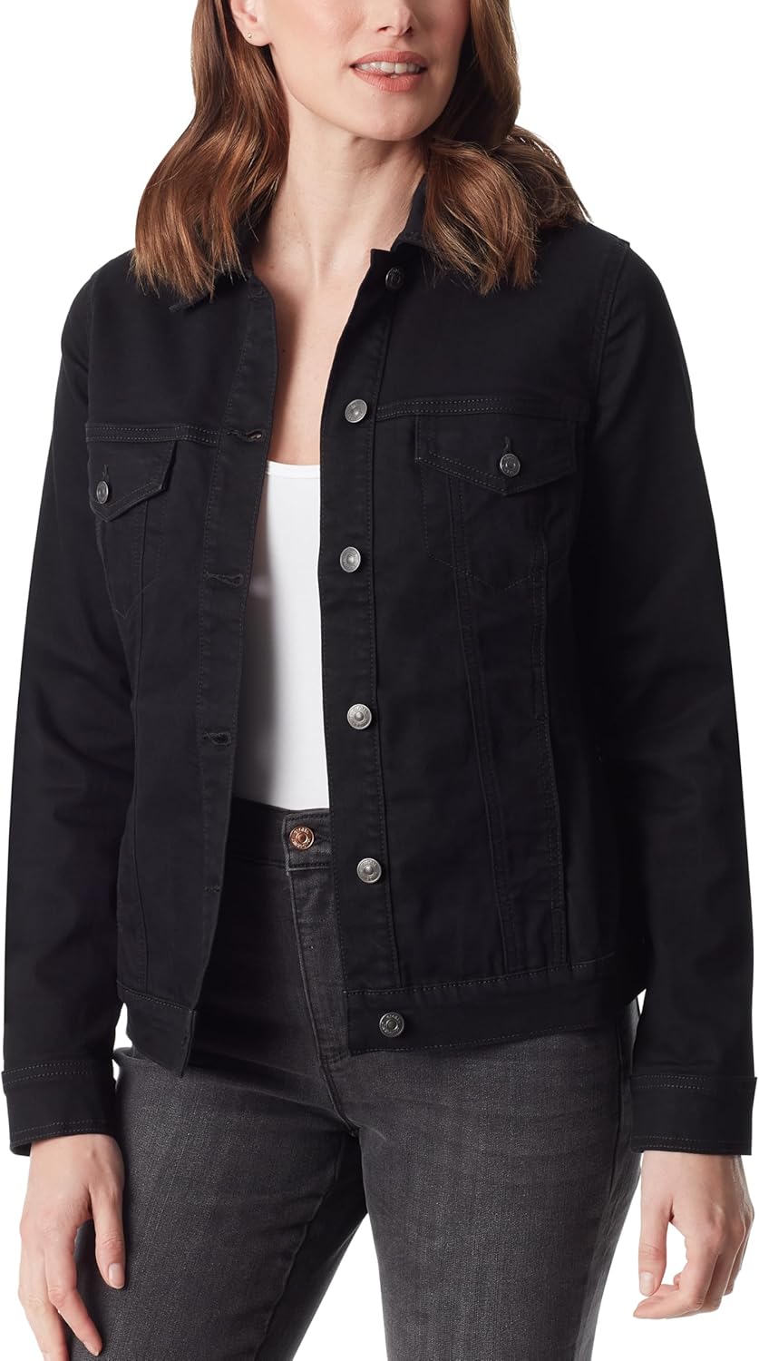 Gloria Vanderbilt Women's Amanda Denim Jean Jacket Standard - Image 4