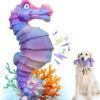 Jeefome Dog Chew Toys for Aggressive Chewers: Squeaky Dog Chew Toys for Large Dogs-Tough Indestructible Toys for Large\/Medium\/Small Breeds-Interactive Toys with Fun Squeaky Sound for Boredom