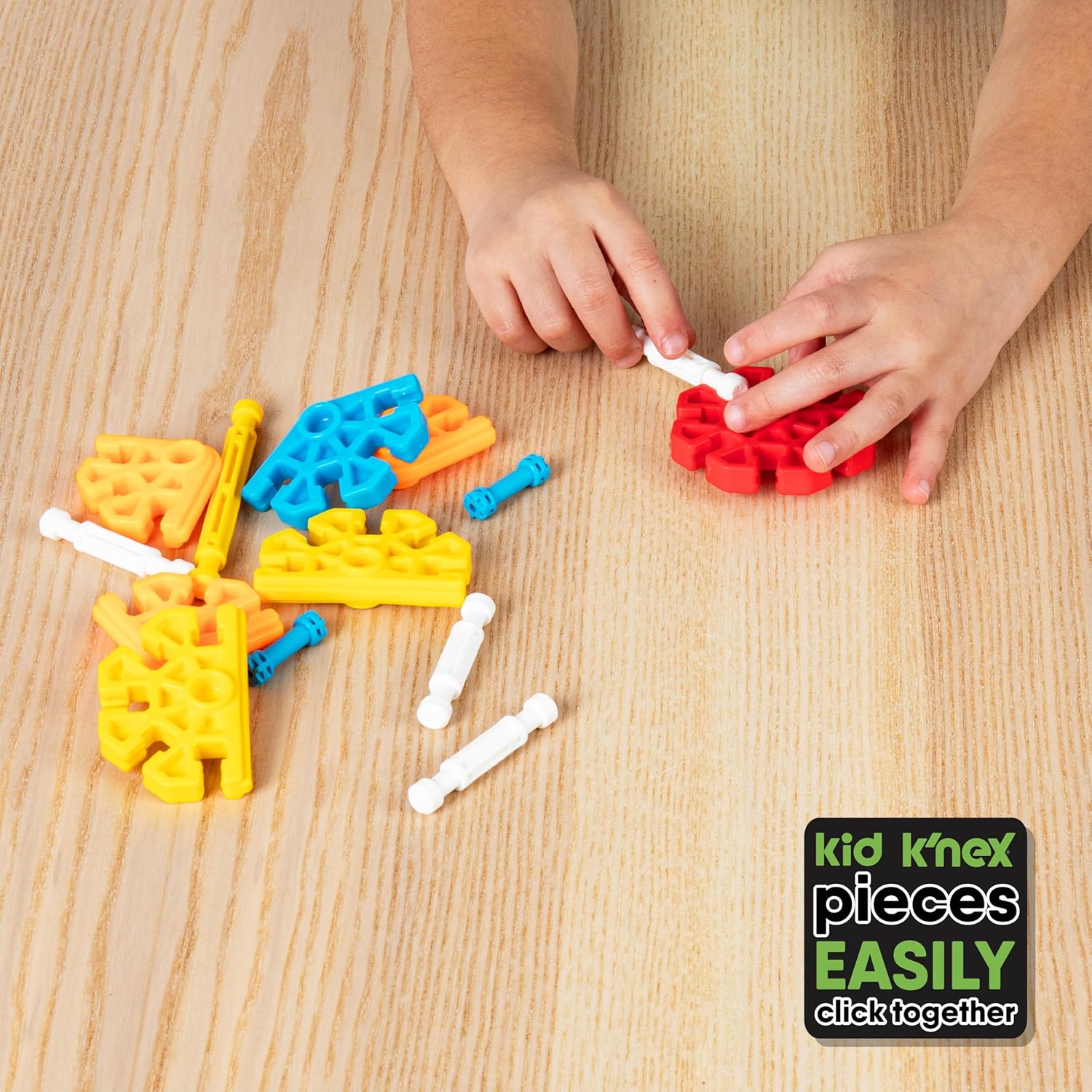 KID K'NEX - Build A Bunch Set ‚ 66 Pieces, Preschool STEM Building, Kid Construction Set, Creative Play‚ Ages 3+ - Image 6