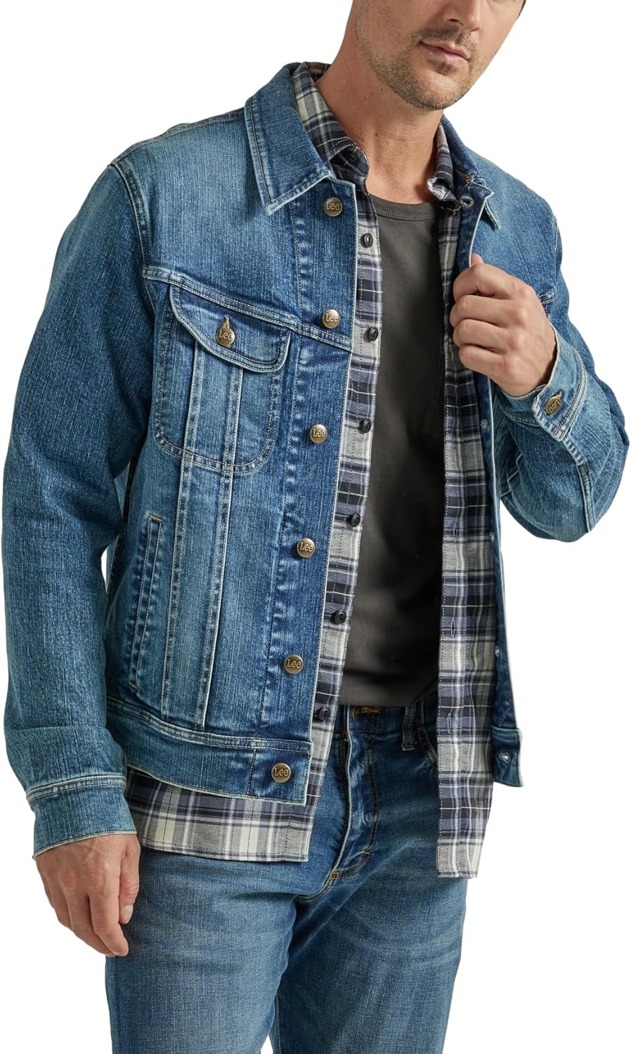 Lee Men's Extreme Motion Rider Jacket - Image 7