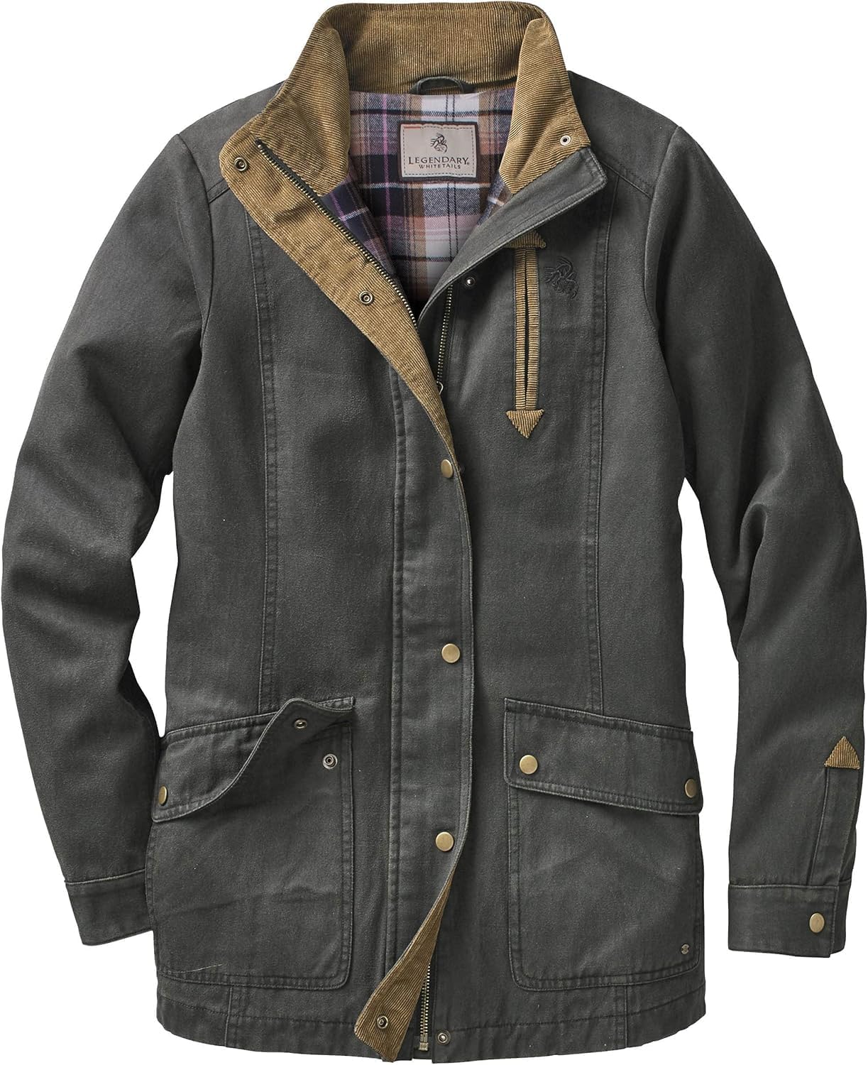 Legendary Whitetails Women's Shirt Jacket Long Sleeve Flannel Lined - Image 3