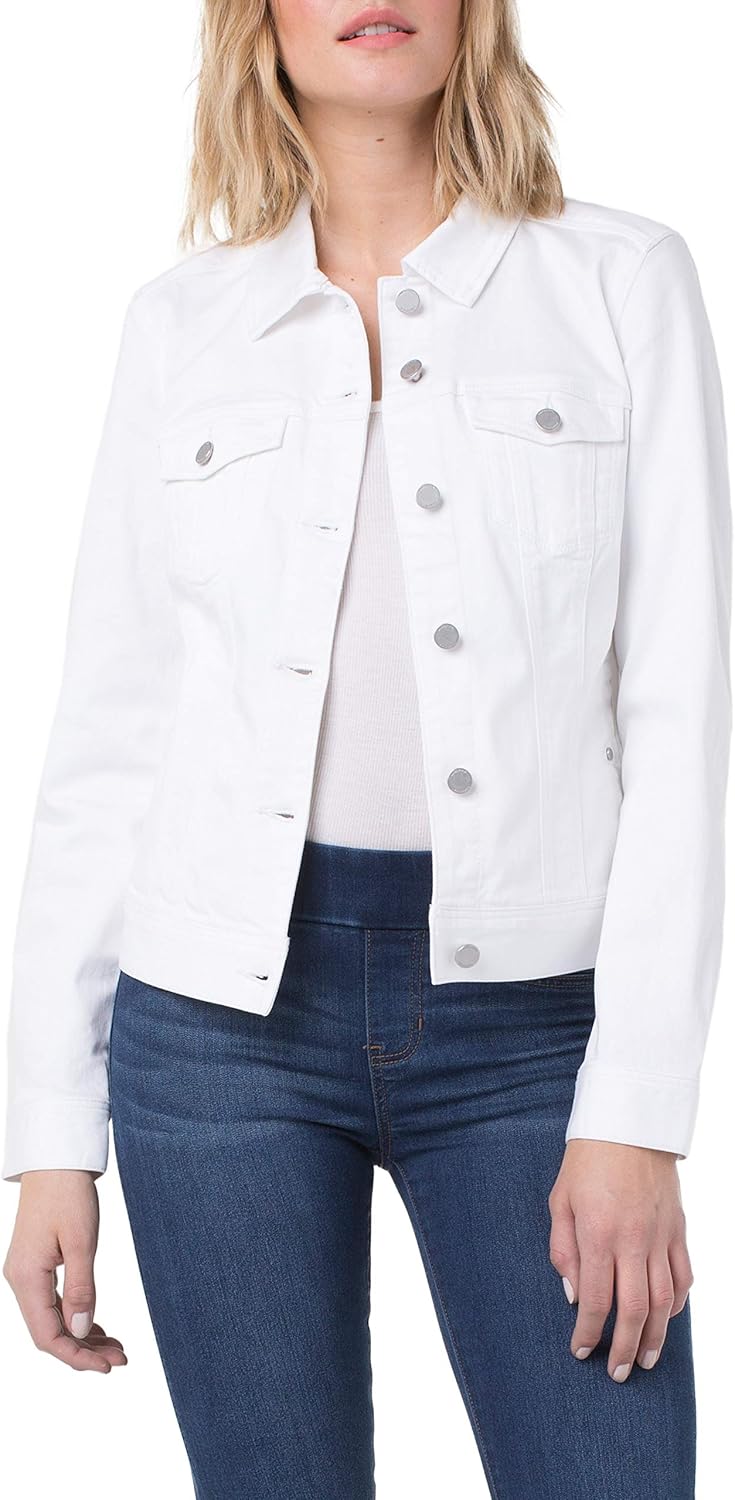 Liverpool Women's Classic Jean Jacket High Performance Denim