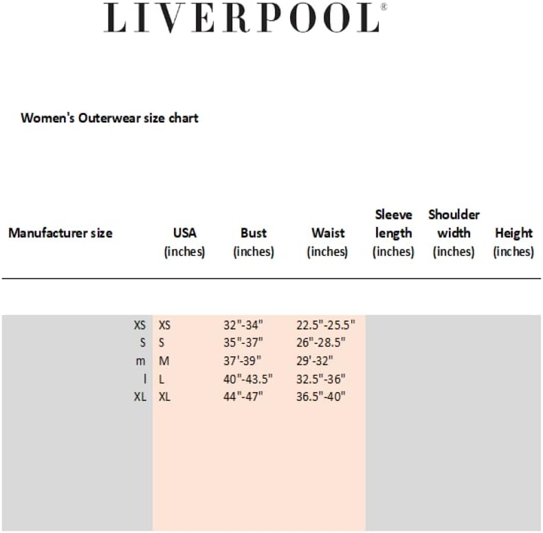 Liverpool Women's Classic Jean Jacket High Performance Denim - Image 5