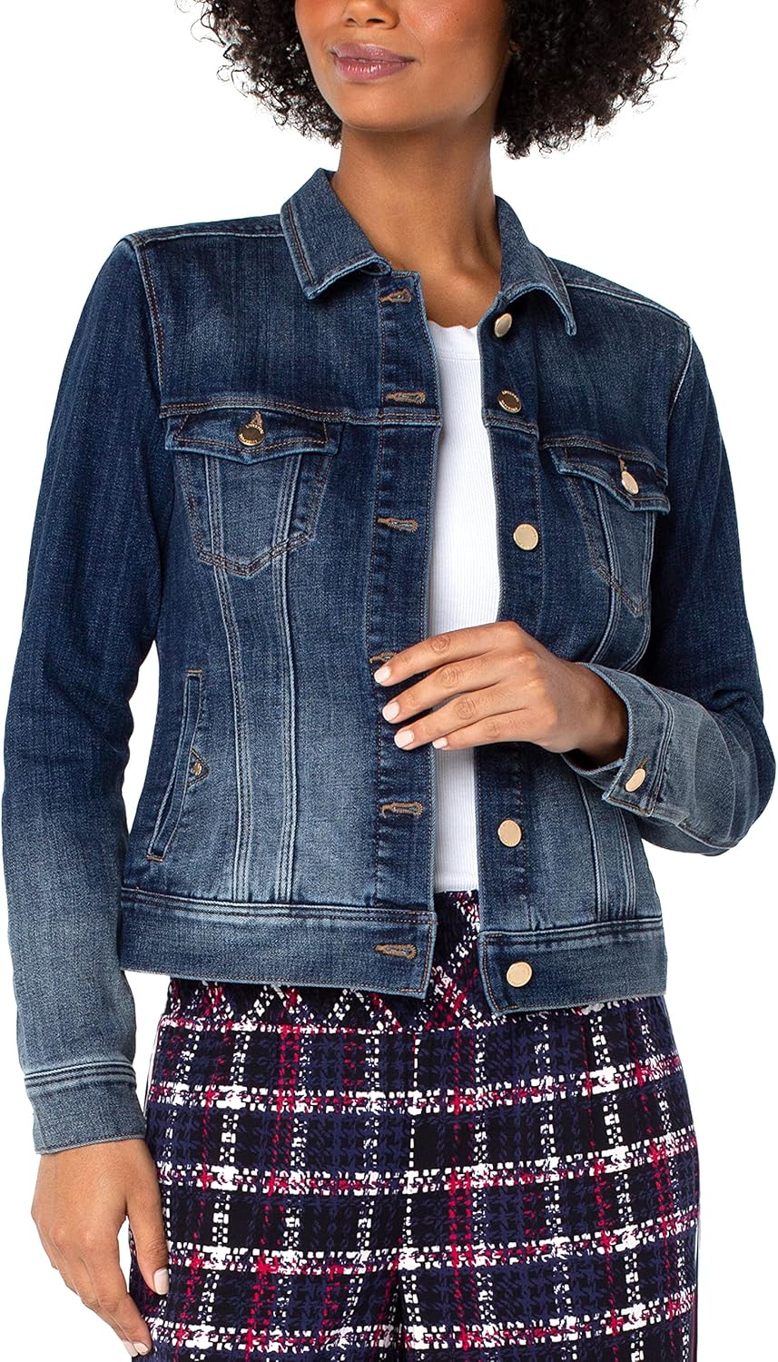 Liverpool Women's Classic Jean Jacket - Image 2