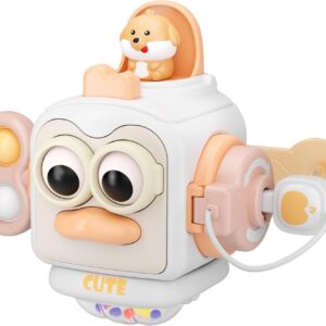 OSIMILY Montessori Toys for 1 Year Old, Sensory Toys for Toddlers 1-3, Travel Activities Busy Cube, Baby Gifts for 12 18 Month, Motor Skills Educational Learning Toys