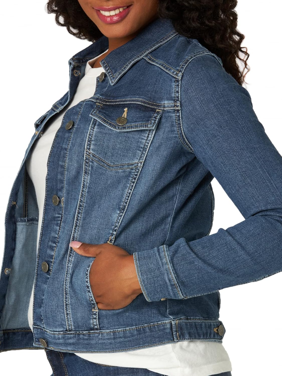 Riders by Lee Indigo Women's Denim Jacket - Image 2