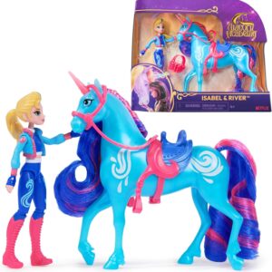 Unicorn Academy, Isabel & River with 2 Accessories & Hair Tool, Dolls & Unicorn Toys for Girls Ages 4 and up