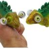 WARM FUZZY Toys (1) Dinosaur Poppin Peepers - Squeezy Animals with Pop Out Eyes - Stress Relief Toy Suitable for Autism & ADHD - Funny Sensory Toys Great for Home, Classroom, Birthday Party Favors